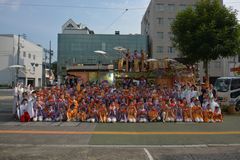 高知県 よさこい祭りゲストチーム　「梼原」