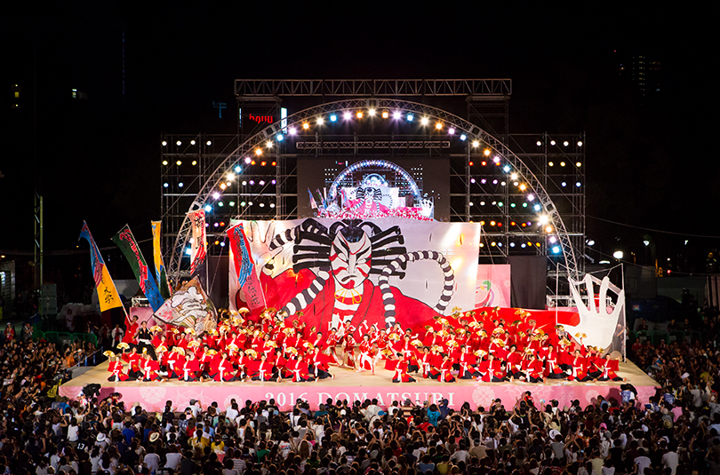 第18回 16 どまつりの軌跡 どまつりとは 公益財団法人にっぽんど真ん中祭り文化財団 真夏の名古屋 最大の祭典