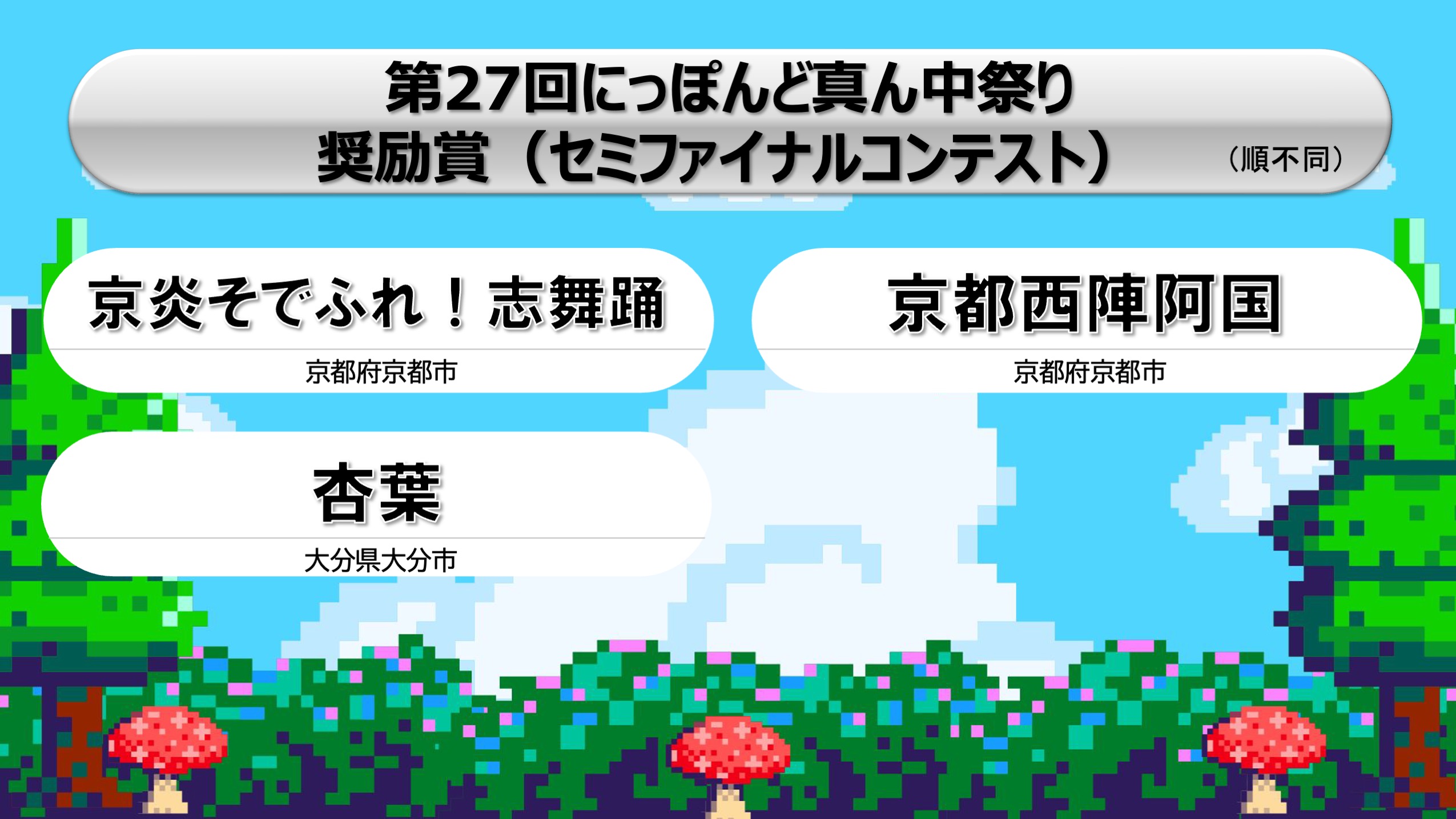 事務局ブログ「奨励賞・敢闘賞・健闘賞」｜公益財団法人にっぽんど
