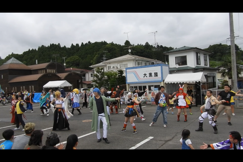 踊り子集団 乱乱流 チーム写真