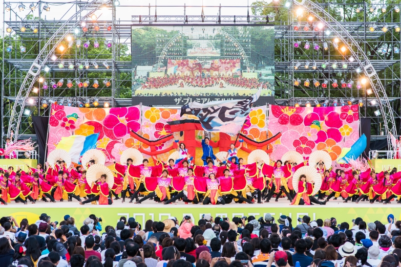 愛知淑徳大学 鳴踊 チーム写真