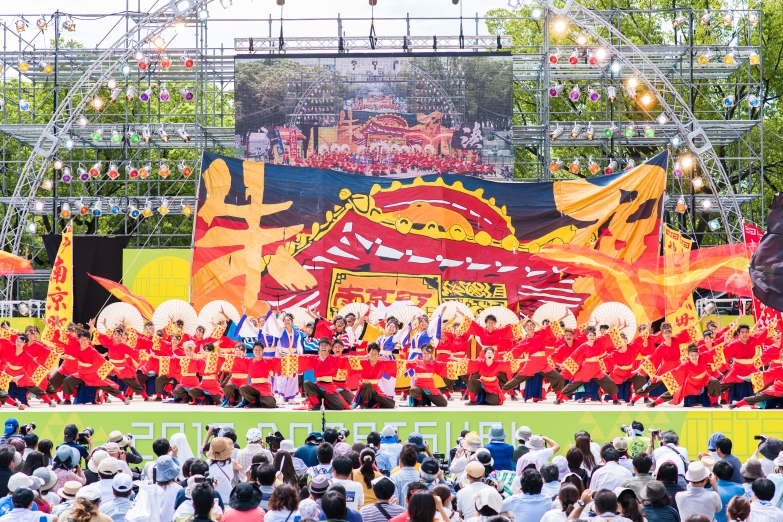 神戸学生よさこいチーム 湊 チーム写真