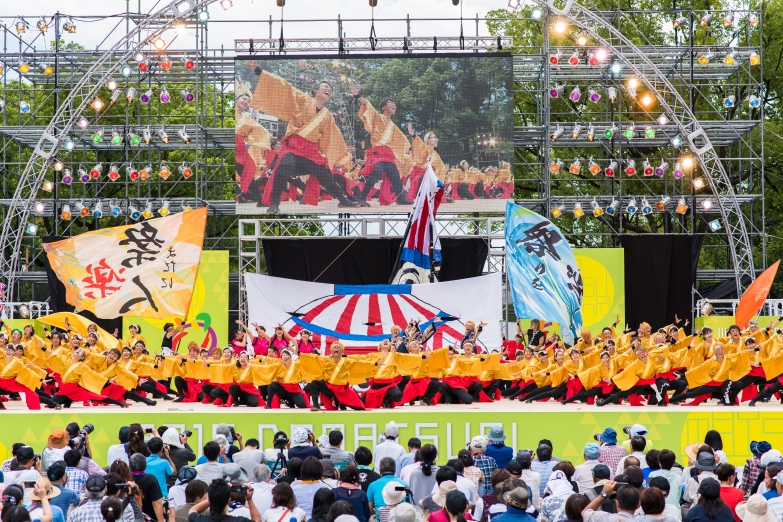 大阪大学お祭りダンスサークル祭楽人 チーム写真