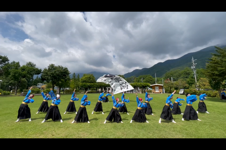 長野県看護大学よさこいサークル鼓魂 チーム写真