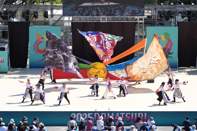 大阪教育大学YOSAKOIソーランサークル凜憧 チーム写真