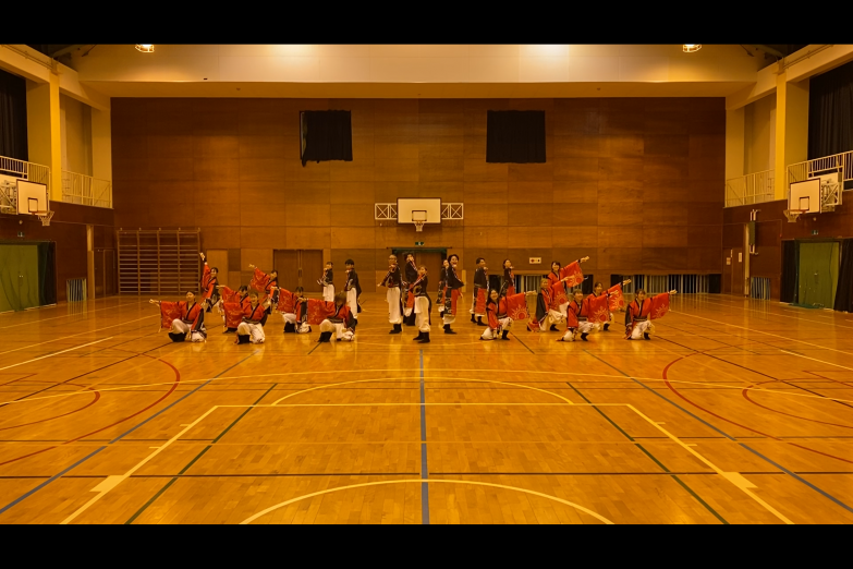 北九州市立大学よさこいサークル灯炎 チーム写真