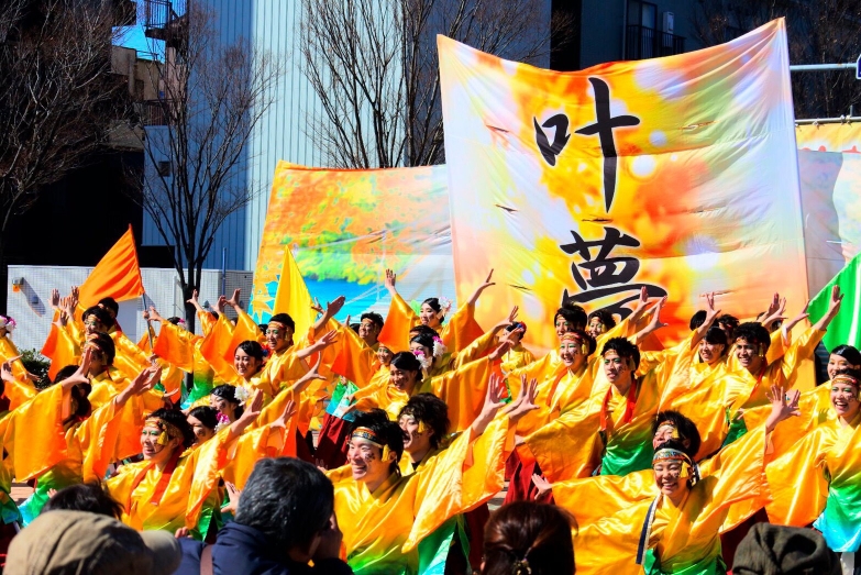 静岡大学よさこいサークルお茶ノ子祭々 チーム写真