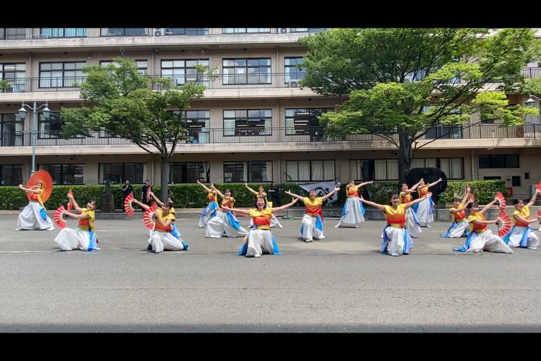 尚志高等学校YOSAKOI部ミネルバ チーム写真