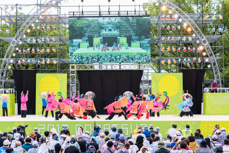 天・尾張組&まんまるキッズ チーム写真