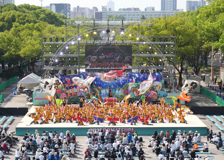大阪大学お祭りダンスサークル祭楽人 チーム写真
