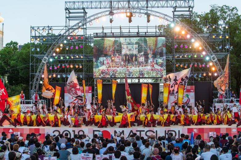 肥後真狗舞~九州がっ祭~ チーム写真