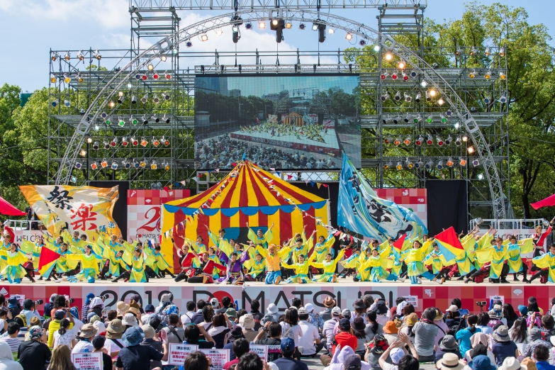 大阪大学お祭りダンスサークル祭楽人 チーム写真