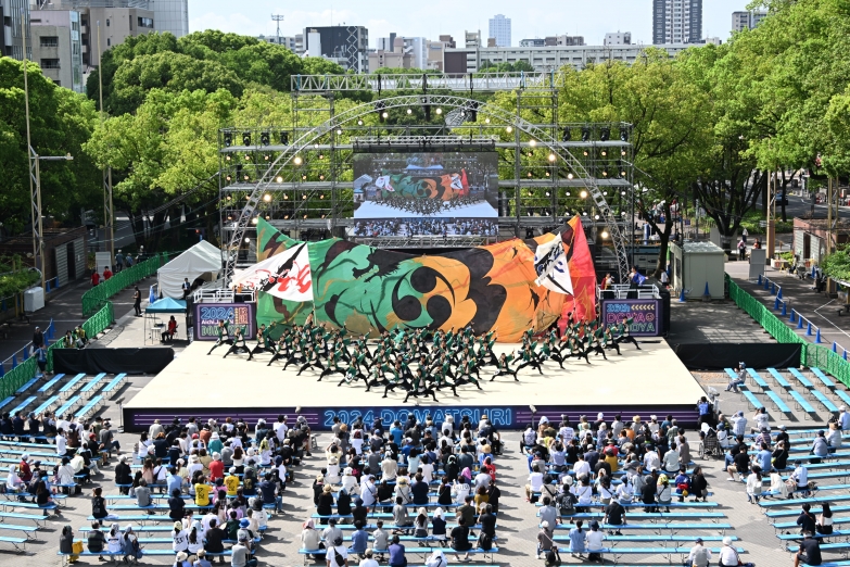 信州大学YOSAKOI祭りサークル和っしょい チーム写真