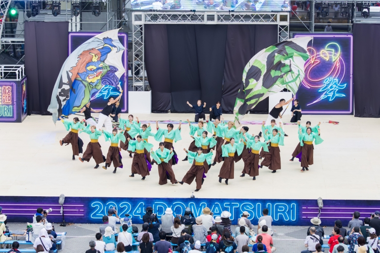 東京農業大学YOSAKOIソーラン同好会"百笑" チーム写真