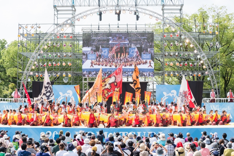 肥後真狗舞~九州がっ祭~ チーム写真
