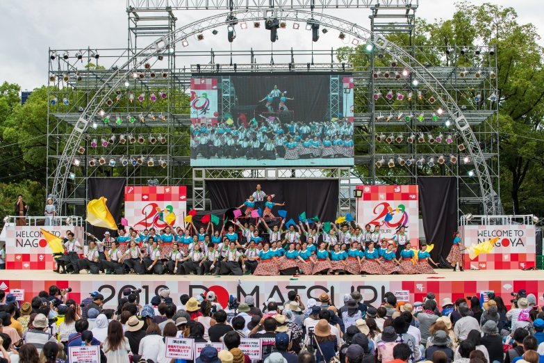 京炎そでふれ!咲産華 チーム写真