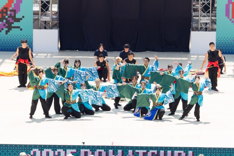 東京農業大学YOSAKOIソーラン同好会"百笑" チーム写真