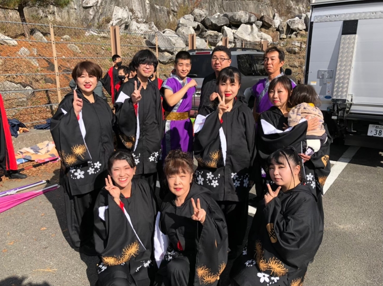 あさか野YOSAKOI王舞神 チーム写真