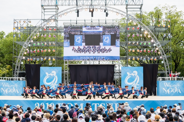 宮城学院女子大学よさこい部 Posso ballare?MG チーム写真