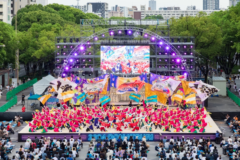 大阪大学お祭りダンスサークル祭楽人 チーム写真