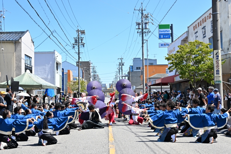 福井大学よっしゃこい チーム写真
